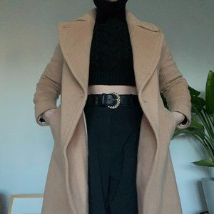 Club Monaco Camel Daylina Coat